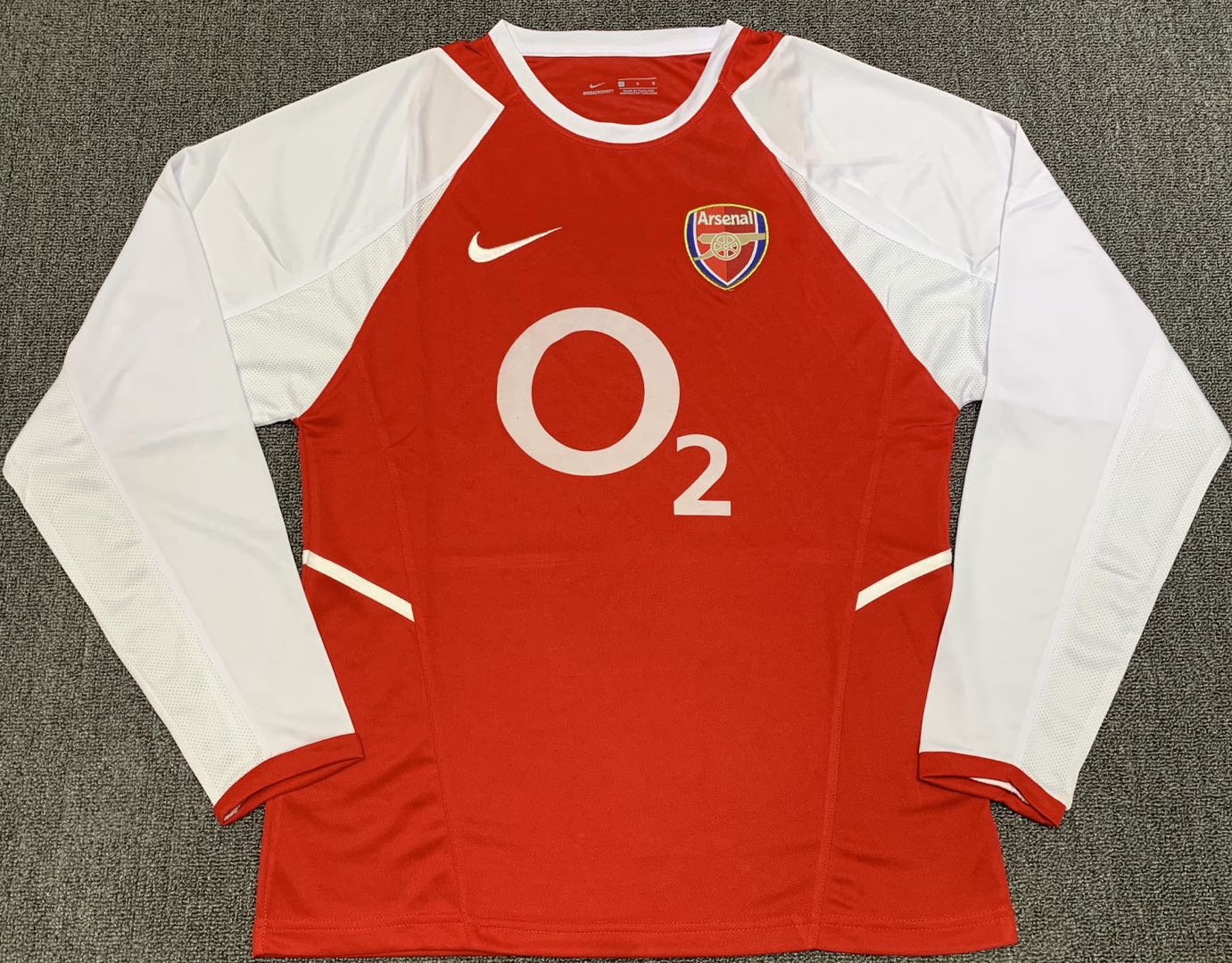 Arsenal 2002-2003 Long Sleeve Home Kit