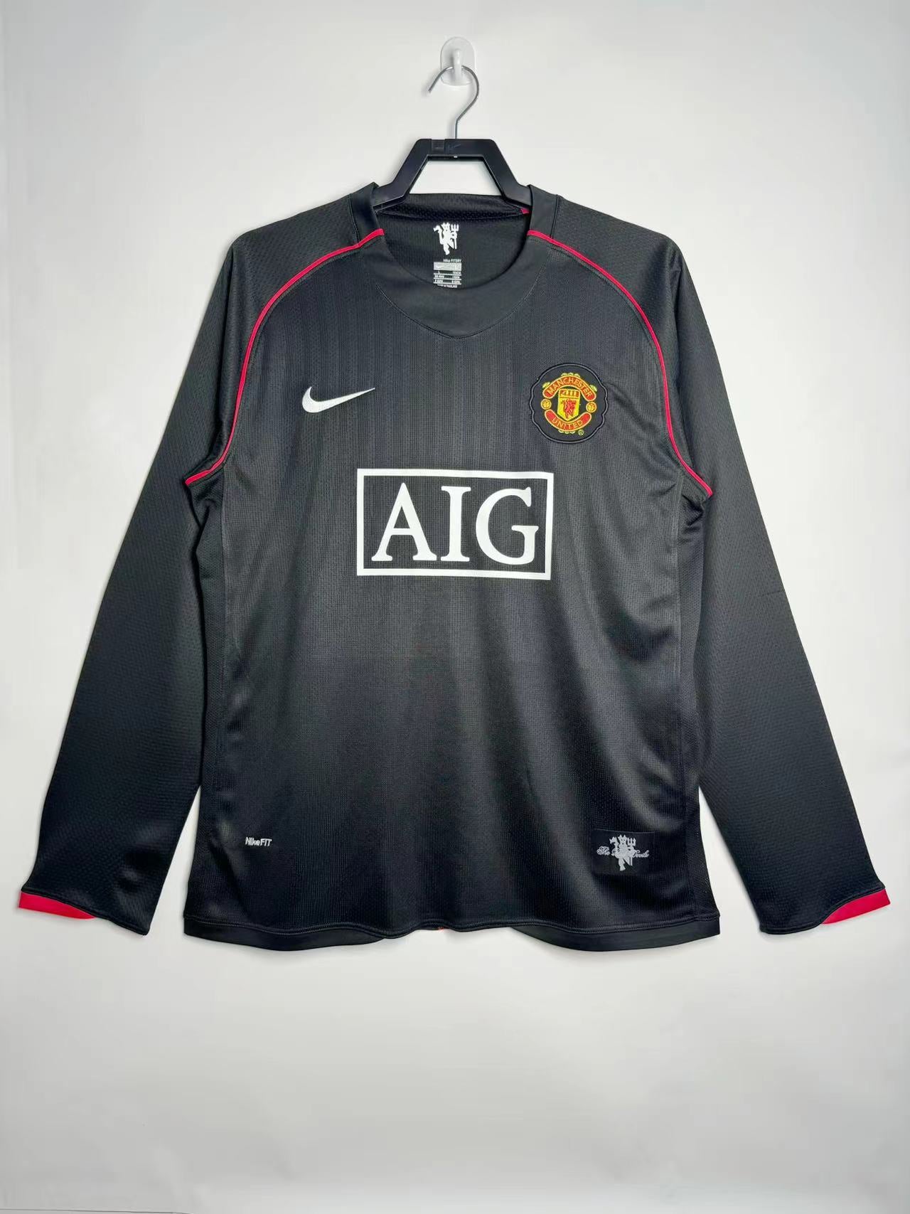 Manchester United 2007-2008 Long Sleeve Kit